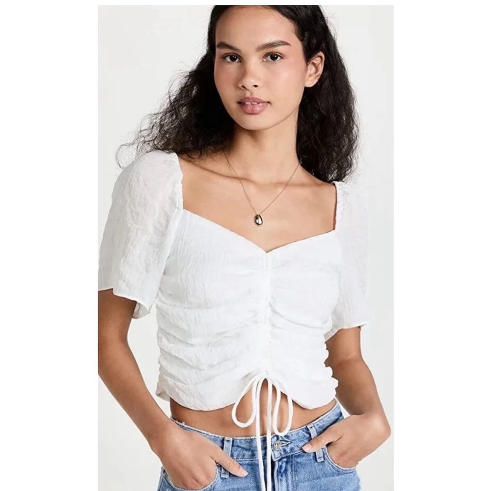 Wayf Gathered Blouse